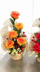 Chậu hoa voan để bàn 35cm