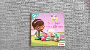 PRELOVED Disney Junior Doc McStuffins: Pet Vet Smitten with a Kitten Childrens storybook with stickers