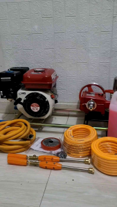 Mesin Steam Bensin Cuci Motor Mobil Tabung Salju Siap Pakai