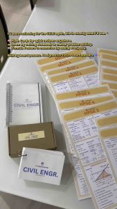 Civil Engineering Complete Review Bundle 3-in-1: CE Flash Cards Notebook & Posters. High Yield Easy to Memorize Review Anywhere Learn Faster Memorize Better.