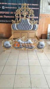 (WAJIB BACA DESKRIPSI) DIPAN KERANG KAYU JATI FINISHING MEWAH RANGKA TEMPAT TIDUR DEKORASI INTERIOR RUANG MURAH TATANING FURNITURES JEPARA