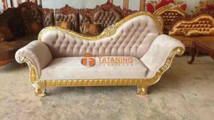 (WAJIB BACA DESKRIPSI) SOFA SANTAI CUSTOM MAWAR KAYU JATI FINISHING MEWAH DEKORASI RUANG INTERIOR TAMU UKIR MURAH TATANING FURNITURES JEPARA