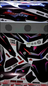 DECAL AEROX NEW 155 CONNECTED FULL BODY VARIASI PREMIUM QUALITY DEKAL STIKER AEROX 155 NEW