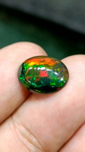 Batu Akik Natural Black Opal Kalimaya Top Super Jarong Asli