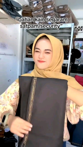 Bahan Kain Seragam Satpam / Polri / Security Terbaru