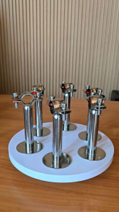 Stainless Steel Pipe clamp แคลมป์ยึดท่อ PVC PPR เหล็ก สแตนเลส 304 มีขนาด 4 หุน- 4 นิ้ว