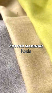 HijabersTex 1 Meter Kain COTTON MADINAH FODU Original