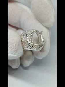 🇲🇾W30 ★Sarung Cincin ★ Silver 925 Ori ★Ring Casting "Grade A" ★9 x 11mm ★±11.50gm
