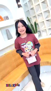 SETELAN ANAK PEREMPUAN POWER POPGIRLS  MIX CHINOS ZIELA KIDS/SETELAN ANAK PEREMPUAN BAHAN COTTON COMBAD 20S MIX CHINOS /SETELAN ANAK PEREMPUAN KEKINIAN