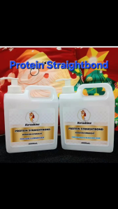Kerasine Protein Straightbond Keratin Straight for Color & Virgin Hair 1000ml