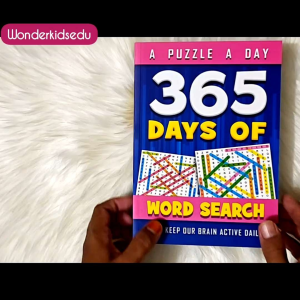 365 Word Search Puzzles Word Search Book for Adults Word Game Brain Boosting Puzzle Book Activities