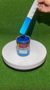 สีพ่นรถยนต์ สีฟ้าแคนดี้