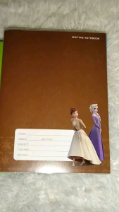 Orions Writing Notebook (Frozen COLOR CODING) - 80 leaves #365664