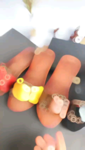 Sandal Heels Flat 3cm Gesper Mewah / Sandal Formal Kelom Geulis Wanita