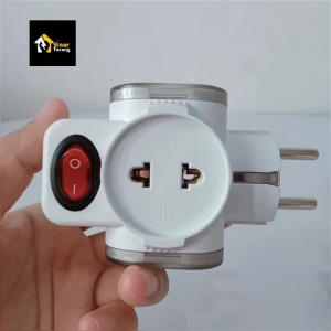 Steker Arde Colokan 4 Lubang Saklar MIKOTEK