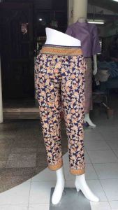 กางเกงเดฟผ้าปาเต๊ะ  มี M.  L.  XL. XXL