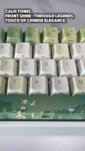 Fragrant Tea Splash Keycap (Cherry Profile 120-key)
