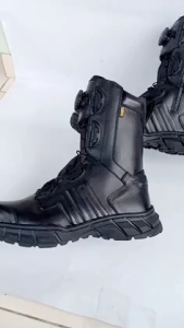 SEPATU KULIT PDL TALI PUTAR MODEL BARU