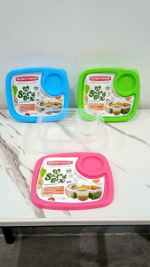 Sunnyware Salad Lunch Box || Food Storage Bento Box (517)