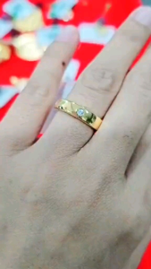 [RG5265] Zhulian Cincin Rintik Emas Saduran/ Gold Plated Ring Jewellery