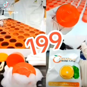 สบู่ส้ม vit C 60กรัม