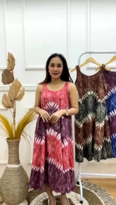 Daster Kaos YUKENSI Motif Zig-Zag & Busui