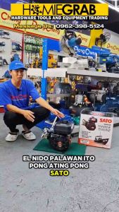 SATO 7.5HP MARINE GASOLINE ENGINE - HIGH SPEED‼️HEAVY DUTY - HIGH PERFORMANCE‼️SAT-225H‼️