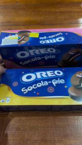 Oreo Socola-Pie เค้กโอริโอสอดไส้มาร์ชเมลโล่ เคลือบช็อกโกแลต ขนาด 112 / 168 กรัม มี 2 รสชาติ จากเวียดนาม