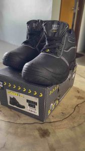 NEW Safety Jogger SAFETYBOY 2 S1P Safety Shoes Toe-Cap Puncture-Resistant Work Shoes Construction Shoes Breathable Leather Toe Cap Steel Plate Low Cut