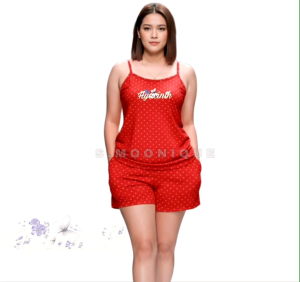 TERNO POLKA SANDO SHORT HIGH QUALITY COTTON SPANDEX FIT M-XL