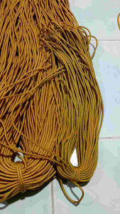 กลุ่มเชือ มีไส้ ทอละเอียด มัดบาตร ทำสร้อยพระ คอมพิวเตอร์ กางเต้น 5 มม มัดแน่นไม่ลื่น