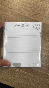Notepad (Plan & Chill) - Daily Planning To-Do List Writing Notepad