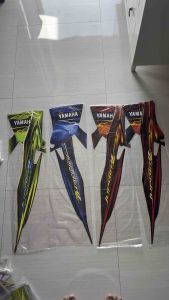 STIKER STRIPING LIS LES BODY YAMAHA JUPITER Z 2008 HITAM HIJAU