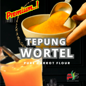 tepung wortel/bubuk serbuk wortel/Daucus Carota Powder. 100 gram
