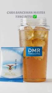 MaxTea Original Energy Drink | Rasai Sendiri Kehebatannya