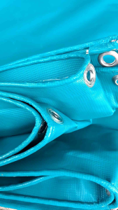 Terpal PVC Karet Awet Ukuran 4x7 Kualitas Super Warna Hijau & Biru