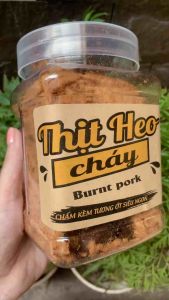 Chà Bông Heo Cháy Giòn Giòn Siêu Ngon Hộp 300g