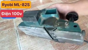 Máy bào gỗ RYOBI - hàng bãi dùng điện 100-110Volt lưỡi 2 mặt 82mm
