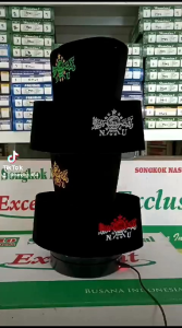 Peci Anak Laki-Laki Bahan Buludru & Sepon: Kopiah Hitam Berkualitas