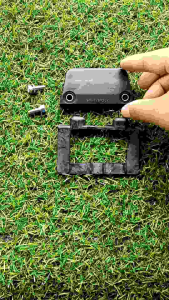 A236แผ่นยึดถังน้ำมัน+พร้อมยางรองถัง+น็อต เครื่องตัดหญ้า 2 จังหวะ  "ยี่ห้อ" RobinMakitaรุ่น 411 ทุกรุ่น #แท้ติดเครื่องใหม่มา