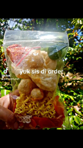 500gram Basreng pedas daun jeruk