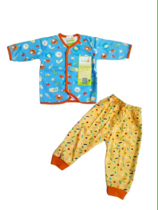 Baju setelan bayi Newborn tangan panjang Merk Velvet