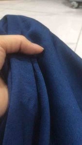 Vải Lụa Tằm Ướt (loại 1)xanh cổ vịt dày vừa mềm rũ co giãn(khổ 1m5)may đầm váy áo kiểu áo dài đẹp sang thời trang