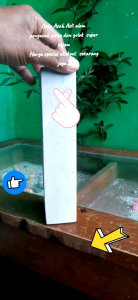 Batu Asah Asli Alam Size 20 x 6 x 5 cm Grit 8000 sangat halus