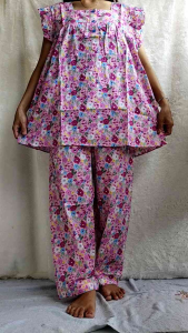 Piyama Cp Lengan Geber Katun Lokal Pretty Girl busui