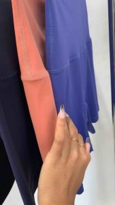 Elfin Thailand กางเกงฟิตเนสขาสั้น กางเกงโยคะเอวสูง PT-010