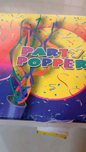 ( 1 อัน ) พลุกระดาษ พลุสายรุ้ง Paper Shoot ใช้ในงานรื่นเริง งานสังสรรค์