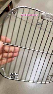VỈ INOX 304 CÓ CHÂN ĐỂ NỒI CHIÊN KHÔNG DẦU – VỈ INOX 304 DÀY.
