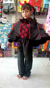 (พร้อมส่ง) ชุดฮาโลวีนเด็ก แม่มด แดร็กคูล่า (110-160)