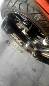 KNALPOT RACING SC project S1 hitam INLET 50MM